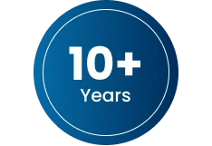 10+ years experience